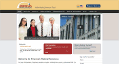 Desktop Screenshot of americasmedicalsolutions.com